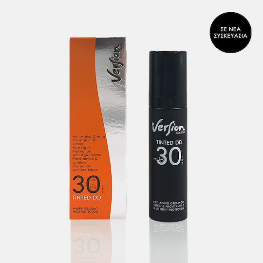 Tinted DD Anti-Aging Αντηλιακή Κρέμα Προσώπου SPF30 με Χρώμα , Αδιαβροχη 50ml