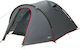 High Peak Nevada 4 Camping Tent Igloo Gray with Double Cloth 4 Seasons for 4 People Waterproof 3000mm 290x240x130cm