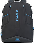 Rivacase Borneo Gaming Backpack Αδιάβροχη Τσάντα για Laptop 17.3" σε Μαύρο χρώμα