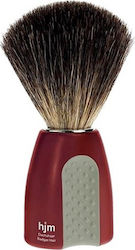 Muhle 181P8RO/GR Shaving Brush with Badger Hair Bristles Red