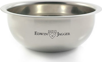 Edwin Jagger Stainless Steel Shaving Bowl Rasierschale Silber PPS-RN6