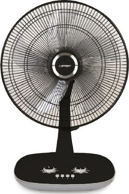 Gruppe FT40-318 Table Fan 45W Diameter 40cm Black