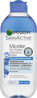 Garnier Apă micelară Demachiant Micellar Oil-Infused pentru Piele Sensibilă 400ml