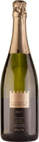 Clos Montblanc Wine Castillo de Montblanc Cava Reserve Brut White Dry Sparkling 750ml