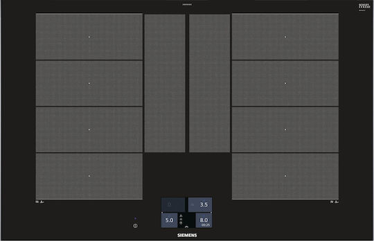 Siemens Induction Cooktop Autonomous with Child Lock Function 81.2x52εκ.