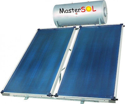MasterSOL Eco Ηλιακός Θερμοσίφωνας 160 λίτρων Glass Τριπλής Ενέργειας με 3τ.μ. Συλλέκτη