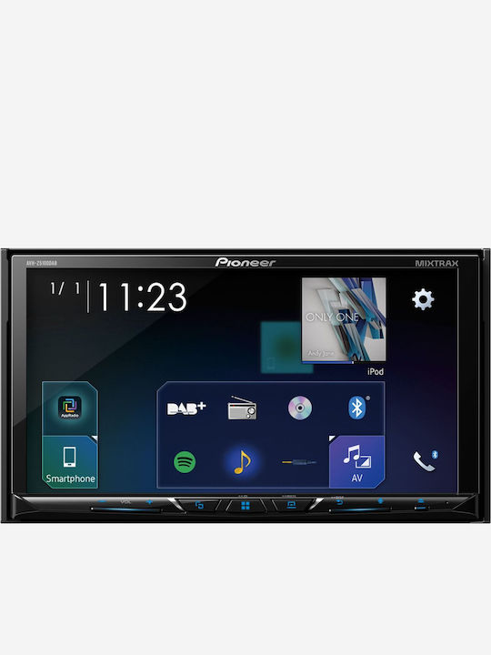 Pioneer Car Audio System 2DIN (Bluetooth/USB/AUX/Apple-Carplay) with Touch Screen 7"