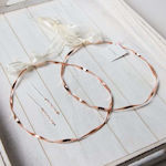 WEDDING WREATHS SILVER TWIST PINK/GOLD