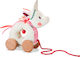 Lilliputiens Slide Toy Louise the Unicorn made of Fabric with Sounds for 12++ Months