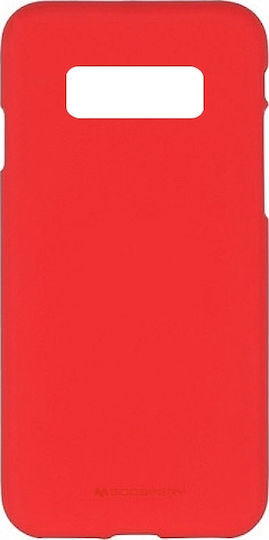 Mercury Soft Feeling Back Cover Silicone Red (Galaxy S8)