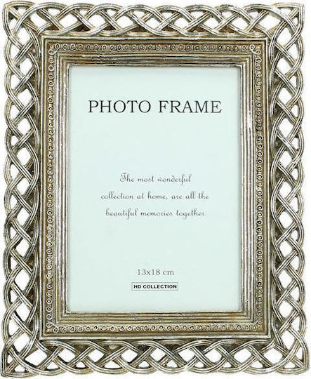 Zaros Plastic Picture Frame with Silver Frame
