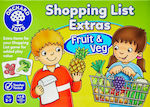 Orchard Joc de Masă Shopping List Extras Fruit & Veg pentru 6 Jucători 3+ Ani 090