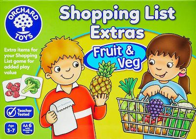 Orchard Board Game Shopping List Extras Fruit & Veg for 6 Players 3+ Years 090 (EN)