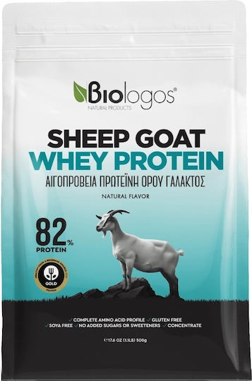 Viologos Sheep Goat Whey Протеин 82% Био Протеин от Суроватка Без Глутен 500гр