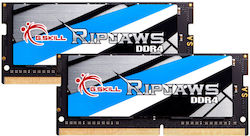 G.Skill Ripjaws 32GB DDR4 RAM με 2 Modules (2x16GB) και Ταχύτητα 3200 για Laptop