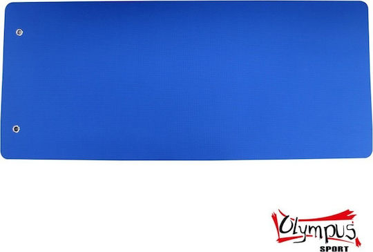 Olympus Sport Στρώμα Γυμναστικής Pilates Μπλε (140x60x1cm)