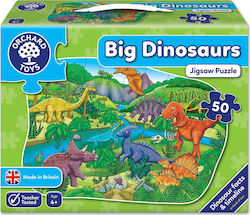 Kinderpuzzle Big Dinosaurs für 4++ Jahre 50pcs Orchard