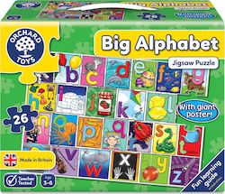 Kids Puzzle Big Alphabet for 3++ Years 26pcs Orchard