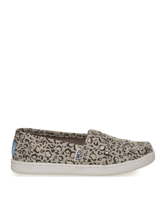 Toms Kids Espradrilles Slip-On Beige Alpargata ...
