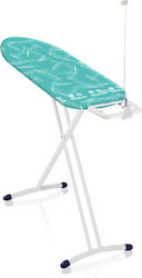 Leifheit AirBoard M Foldable Ironing Board for Steam Iron Blue 120x38cm