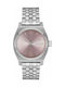 Nixon Watch with Metal Bracelet Silver A1130-2878-00