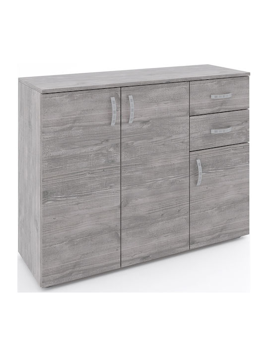 Μебели за съхранение Xapa дървен с чекмеджета Raw Endgrain Oak 106x36x83см