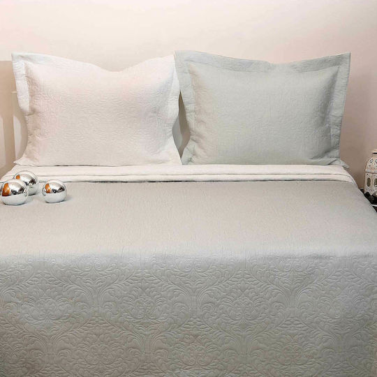 Anna Riska Victoria Pillowcase Set Oxford Mint 50x70cm.