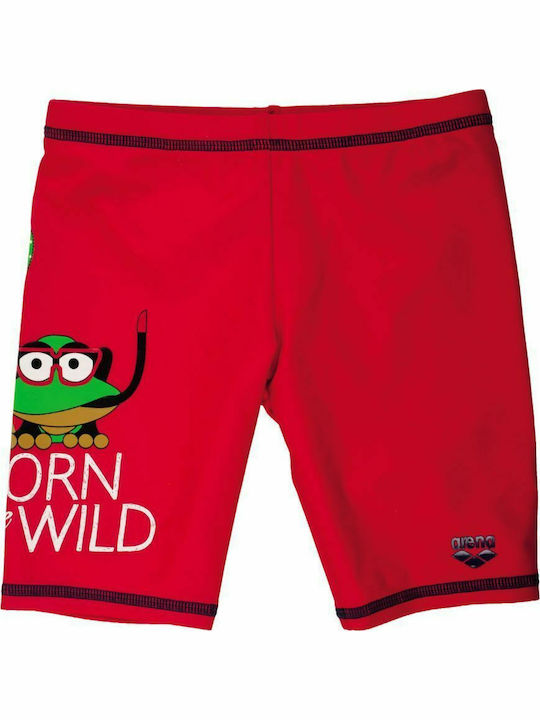 Arena Kids Swimwear Swim Shorts Sunscreen (UV) Red