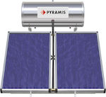 Pyramis Ηλιακός Θερμοσίφωνας 200 λίτρων Glass Τριπλής Ενέργειας με 4τ.μ. Συλλέκτη