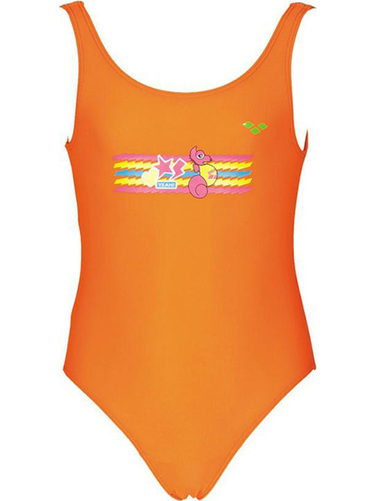 Arena Kids Swimwear One-Piece Orange