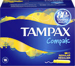 Tampax Tampoane Compak cu Aplicator pentru Flux Normal 16buc