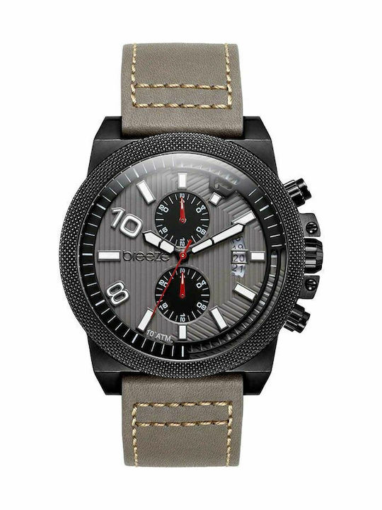 Breeze Renagate Men's Watch 48mm Chronograph Ba...