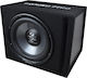 Ground Zero GZIB300XBR Autoamplificat Subwoofer Auto 12" 150W RMS cu Carcasă