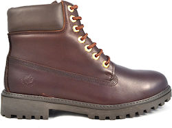 Lumberjack River Men's Combat Boots Brown