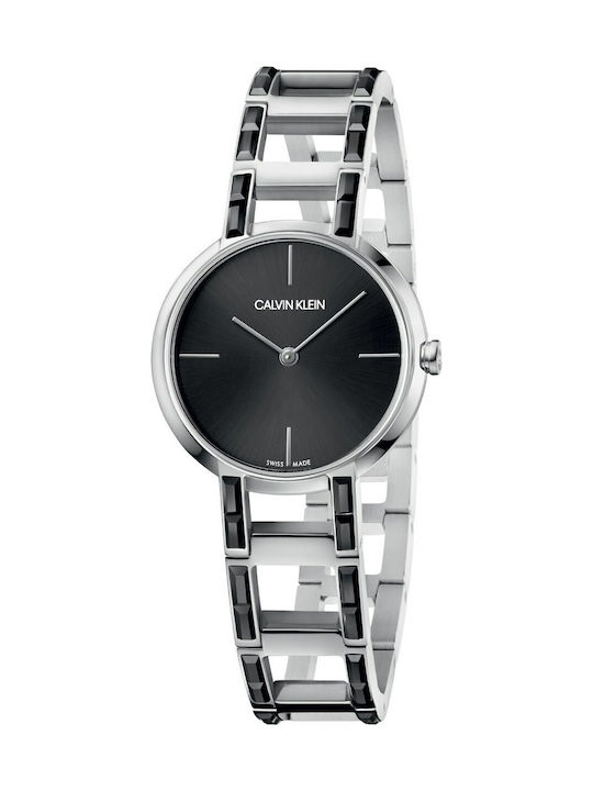 Calvin Klein Uhr mit Silber Metallarmband K8NX3UB1