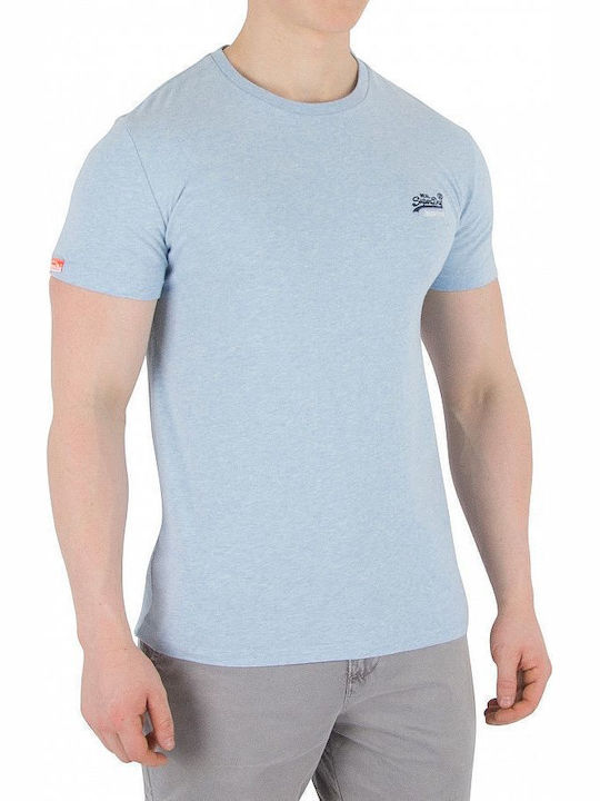 Superdry Orange Label Vintage Embroidered Men's Short Sleeve T-shirt Light Blue M10007TQ-SS5