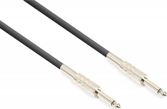 Vonyx Kabel 6,3mm Stecker - 6,3mm Stecker 1.5m Schwarz (177.795)