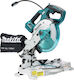 Makita Φαλτσοπρίονο Μπαταρίας 18V με Οδηγό Laser Solo