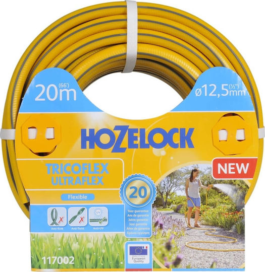 Hozelock Hose Watering Tricoflex Ultraflex 1/2" 20m