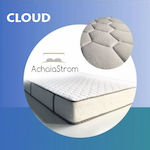 Achaia Strom Cloud 2Φ Διπλό Ανατομικό Στρώμα Latex χωρίς Ελατήρια 150x200x28cm με Aloe Vera