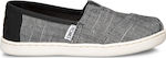 Toms Παιδικές Espadrilles Schwarz Seasonal Classic