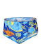 Speedo Kinder Badeanzug Badeslips Hellblau
