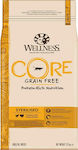 Wellness Core Grain Free Sterilised Ξηρά Τροφή για Ενήλικες Γάτες με Γαλοπούλα / Κοτόπουλο 1.75kg