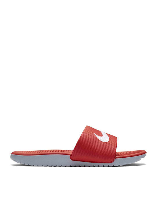 Nike Kinder Badeschlappen Rot Kawa