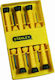 Stanley Set 6 Precision Screwdrivers