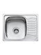 Macart Ecotype D-100 Small Drop-In Chiuvetă Inox Satinat L58xW48cm Argintiu