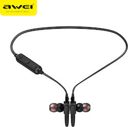 Awei B925BL In-ear Bluetooth Handsfree Căști cu Rezistență la Transpirație Negrα