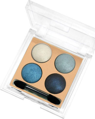 Golden Rose Wet & Dry Eyeshadow 01 Παλέτα με Σκιές Ματιών σε Στερεή Μορφή Πολύχρωμη 4gr