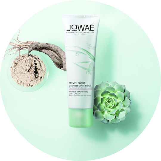 Jowae Anti-Riduri Light Cremă Hidratantă și Anti-Îmbătrânire de Zi pentru Față cu Acid Hialuronic și Peptide 40ml