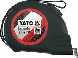 Yato Maßband mit Automatisches Aufrollen und Magnet
